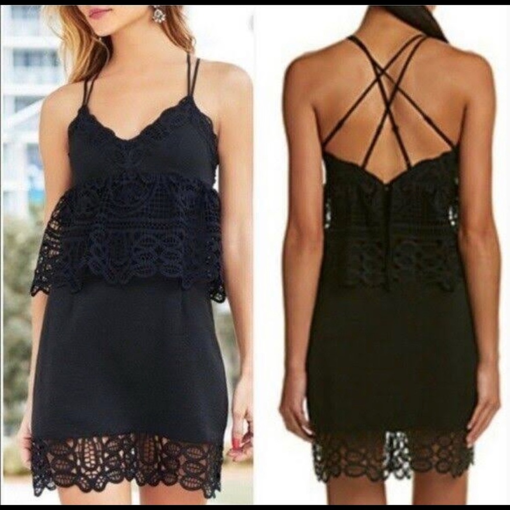 Gianni Bini Black Monica Dress (NWT)